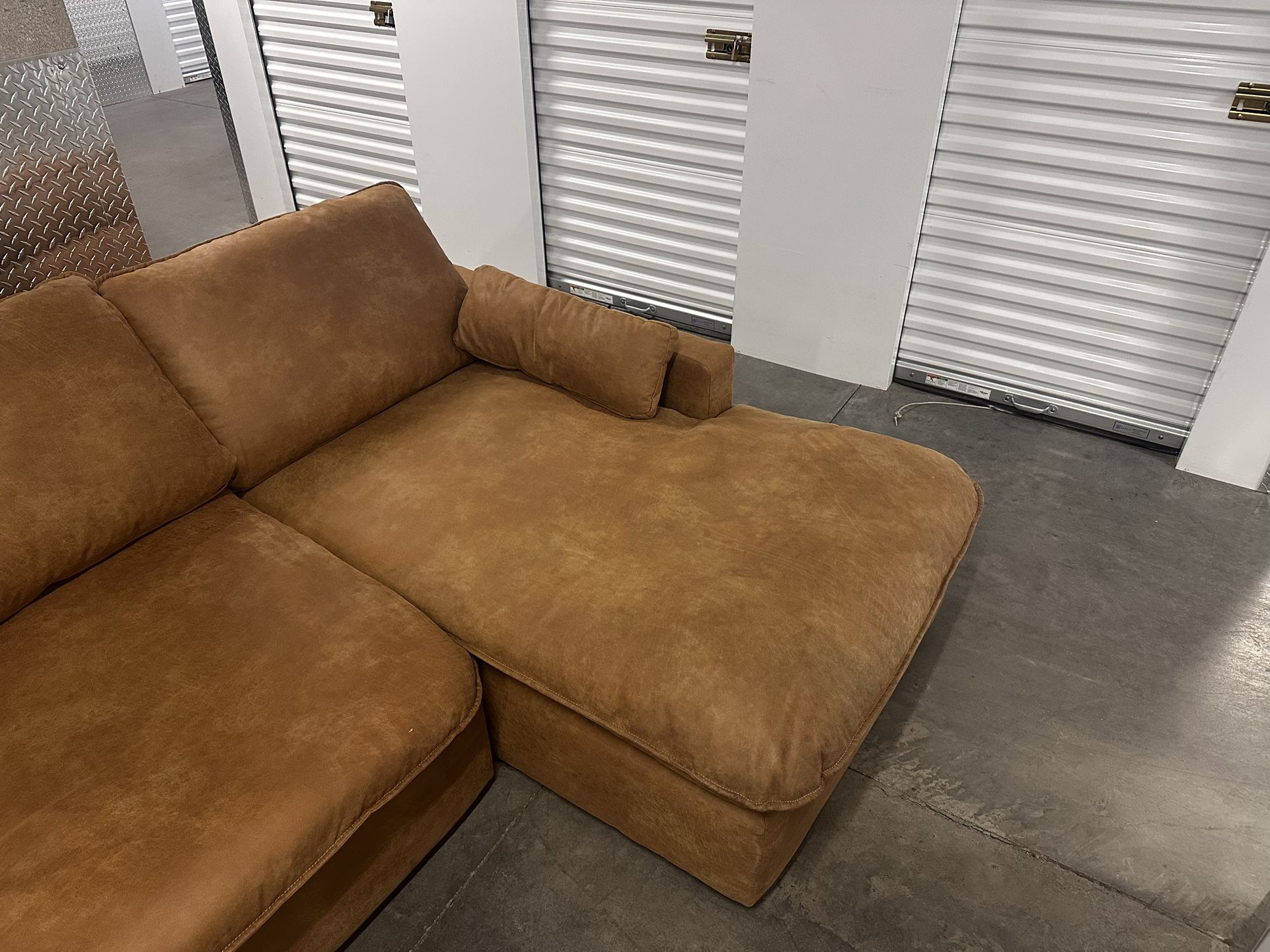 Faux Leather Couch $500 OBO