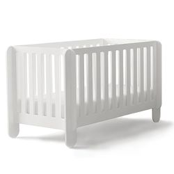 Oeuf Elephant Crib white + mattress + sheets