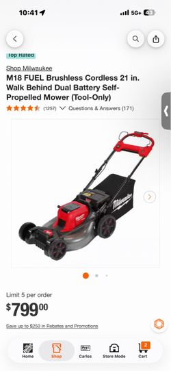 It is used but in like-new condition. It is just the tool itself; I do not have the bag, and it does not include batteries or a charger, but it works