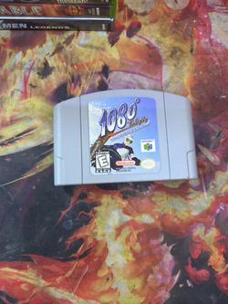 Vintage 1080 Snowboarding Nintendo 64 N64 Game Cartridge Tested Working
