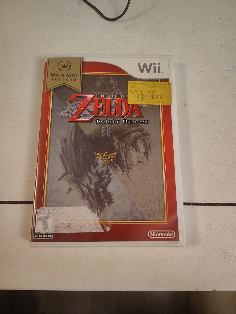 Wii Zelda Twilight Princess