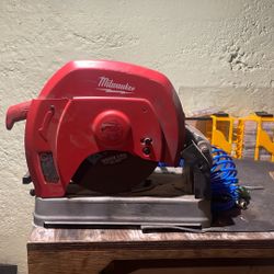 Milwaukee abrasive chopsaw 14 inch