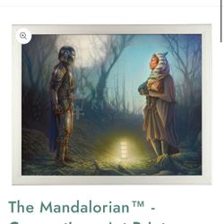 Thomas Kinkade Mandalorian Art Print $18