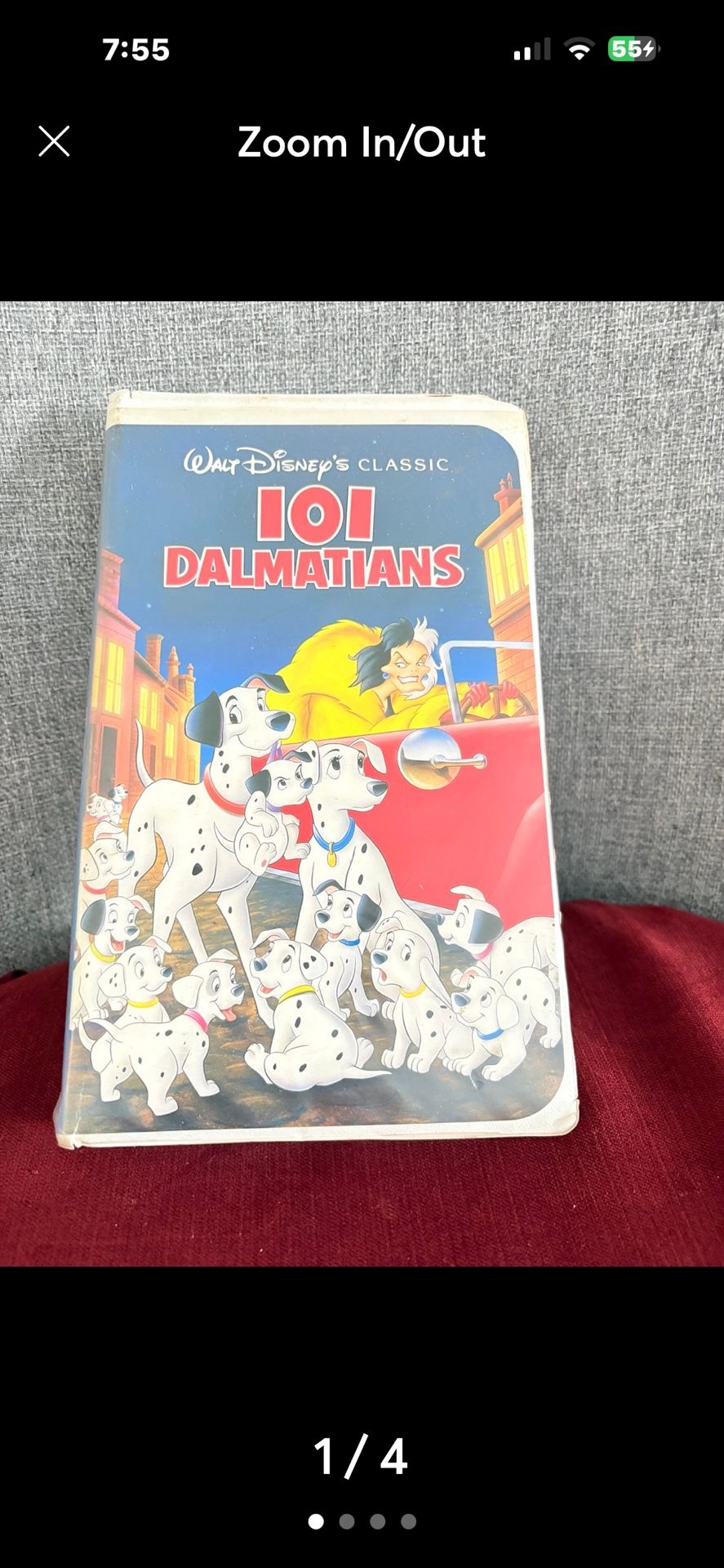 101 Dalmatians/ Home Video (VHS, Clam Shell)