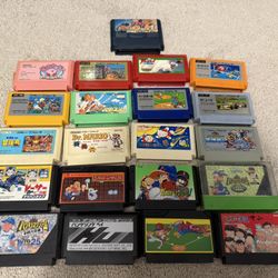 Nintendo Famicom (NES) Collection Lot