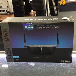 Netgear Rax35-100NAS Nighthawk Ax3000 4 Stream Dual-Band Wi-Fi 6-Router 💵  💳  💵  Cash and Card Accepted