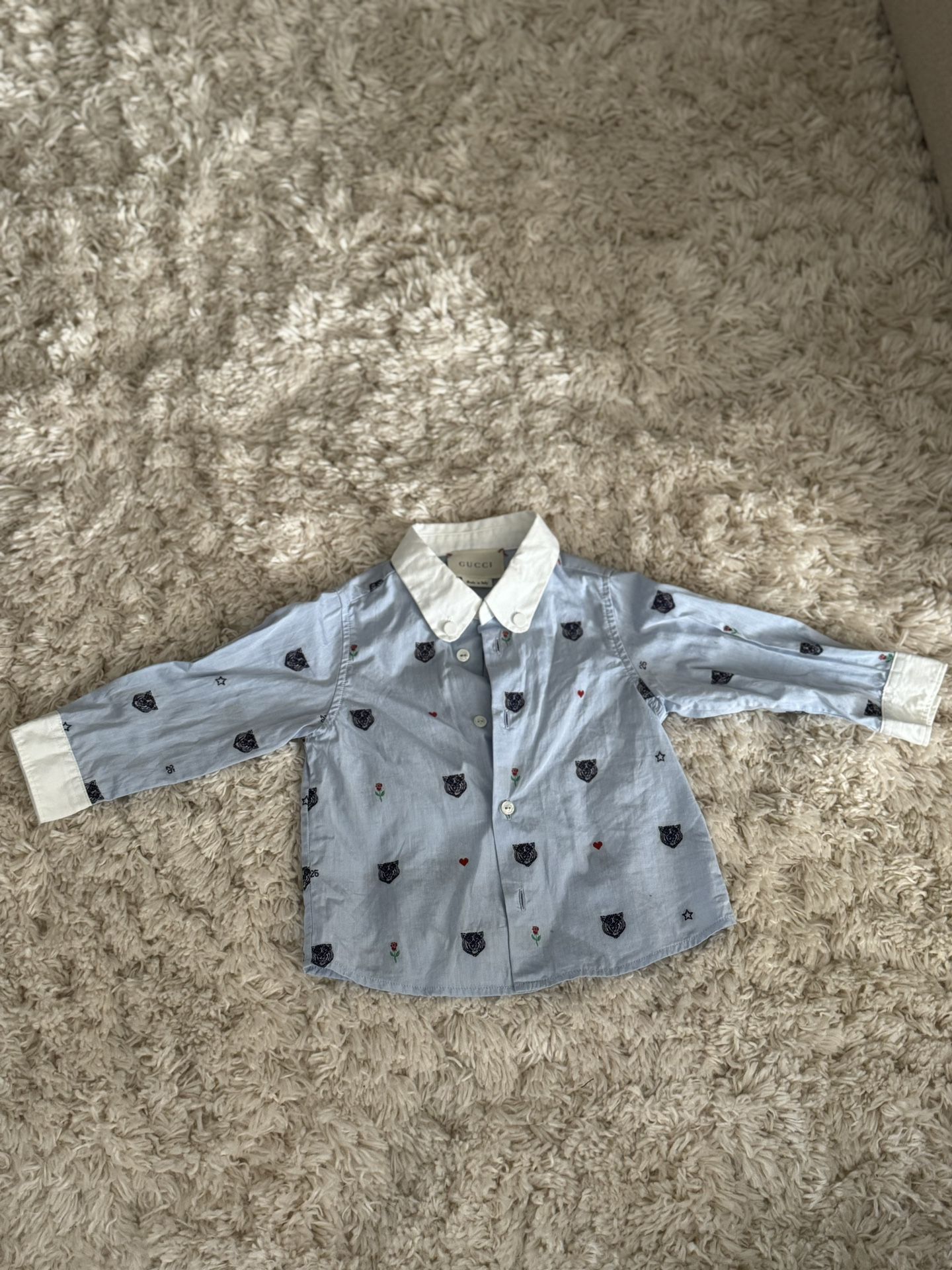 Baby 9m Gucci Dress Shirt For Sale