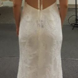 Vestido de novia Blanco de David's Bridal! 
