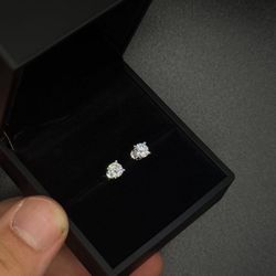 .5 CT Lab Grown Diamond Stud Earrings
