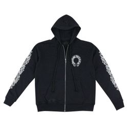 Large Chrome Hearts Zip up
