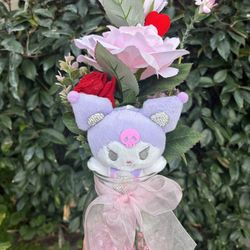 Valentines Day Arrangement Kuromi Hello Kitty 