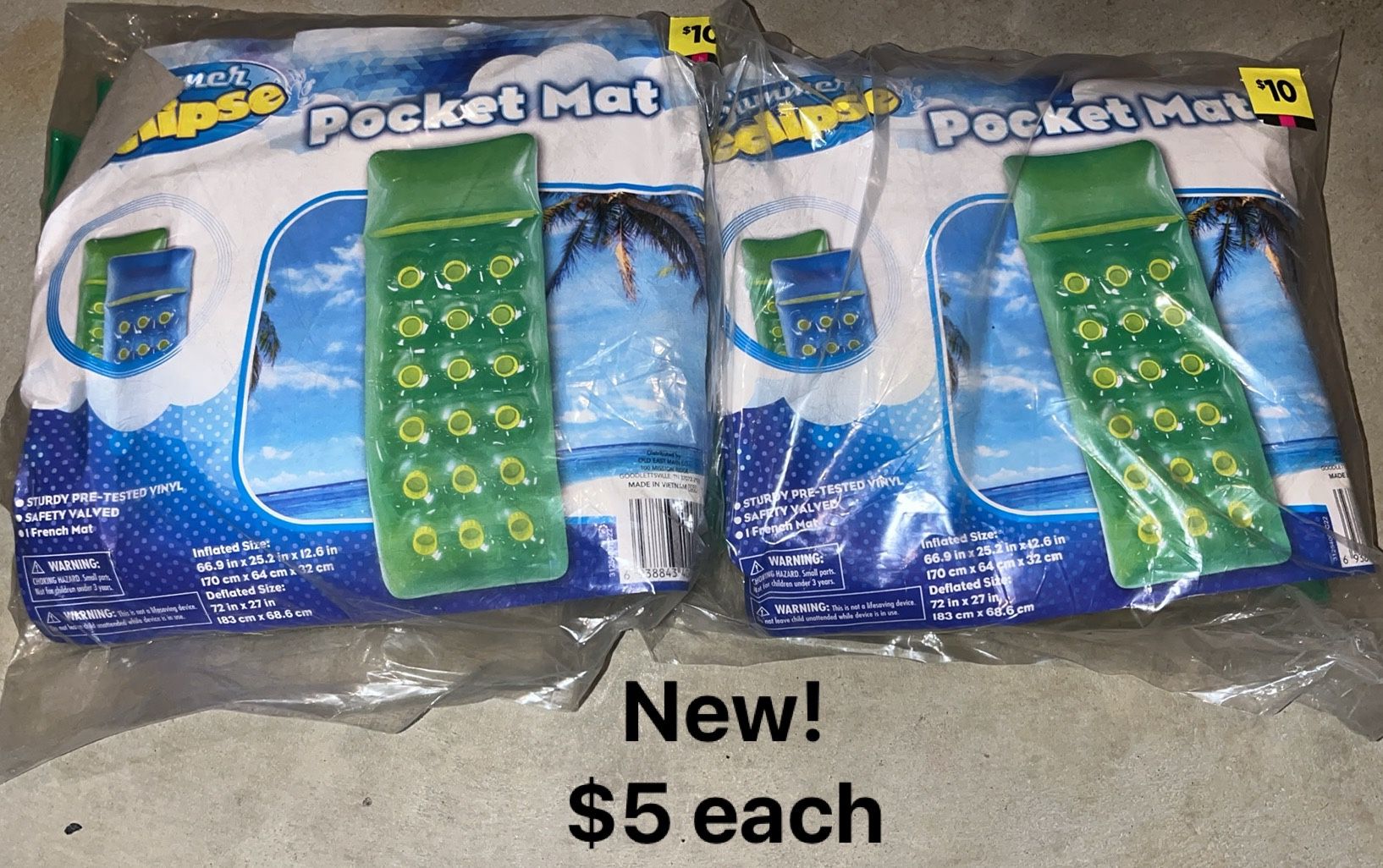 New! Swim Rafts