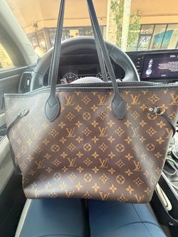 Louis Vuitton neverfull inside out MM - monogram/black