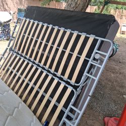 Thick mattress with frame and box mattress