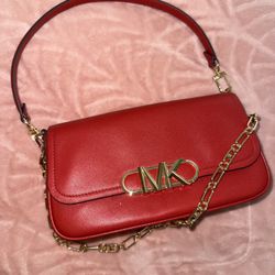 Michael Kors Red Purse 