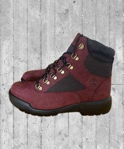 Timberland 6-Inch Field Boot Men's Burgundy TB0A5W79