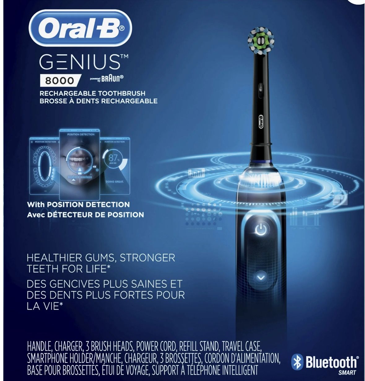 Oral-B Genius 8000 smart electric toothbrush New In Box