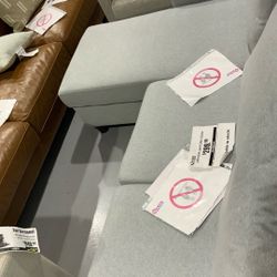 Light Gray Linen Sofa