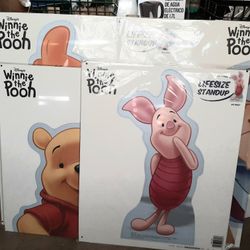 Winnie the Pooh Lifesize Standee/Standup Lot of 4  ~ ranjacuj
