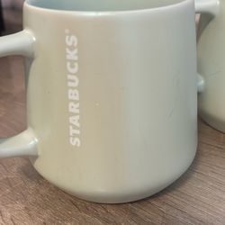 New  Starbucks Four ceramic coffee cups