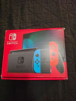 Nintendo Switch Red and Blue