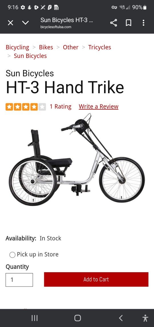 Hand Trike