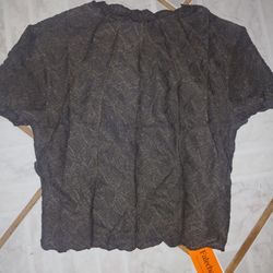 New Size Large Brown Crop Top 