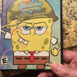 SpongeBob SquarePants Battle for Bikini Bottom PS2 PlayStation 2 Complete CIB
