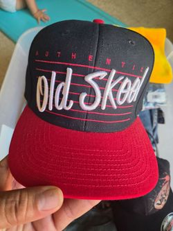 Vans Off The Wall Old Skool Authentic Adjustable Snapback Trucker Hat NWT OSFA