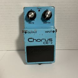 1981 Boss CE-2 Chorus Vintage Japan Pedal 