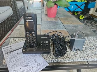 Panasonic Kx-tg8231b Cordless Phone And Answering Machine