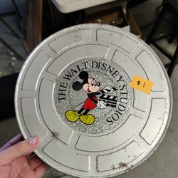 Disney MGM Film Reel Tin