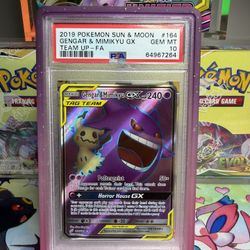 Gengar Mimikyu Tag Team PSA 10