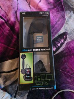 Retro cell phone handset