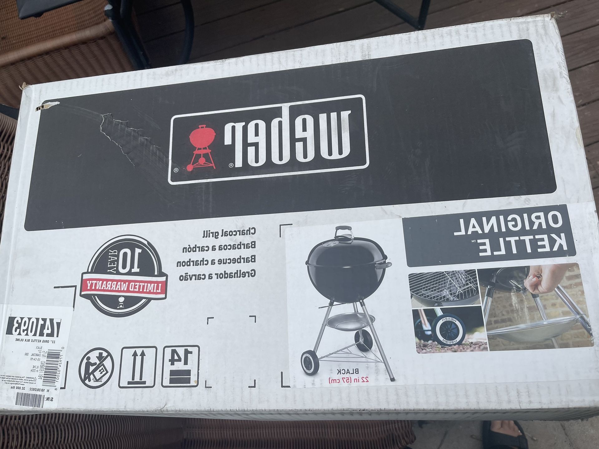 Weber Charcoal Grill and Weber Grill Accessories