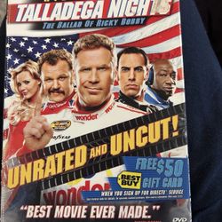 Talladega Nights: The Ballad of Ricky Bobby (DVD, 2006, Unrated)