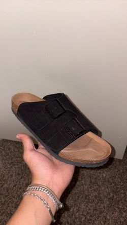 Birkenstock Zurich Black suede; Size 8.5