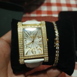 Lab Made Diamond Watch 