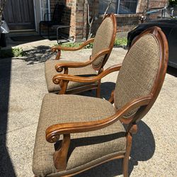 2 Large Chairs (Delivery Available) For A Fee