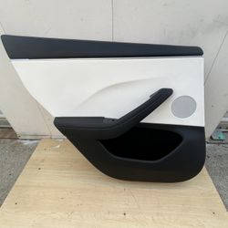 TESLA MODEL 3 HIGHLAND DOOR PANEL LEFT REAR 2024 2025 2026 Used OEM 1983174-25-C