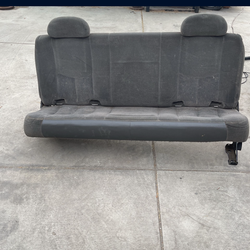 Truck rear bench