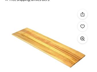 Threshold 36” Solid Oak – Open Box Amazon Return