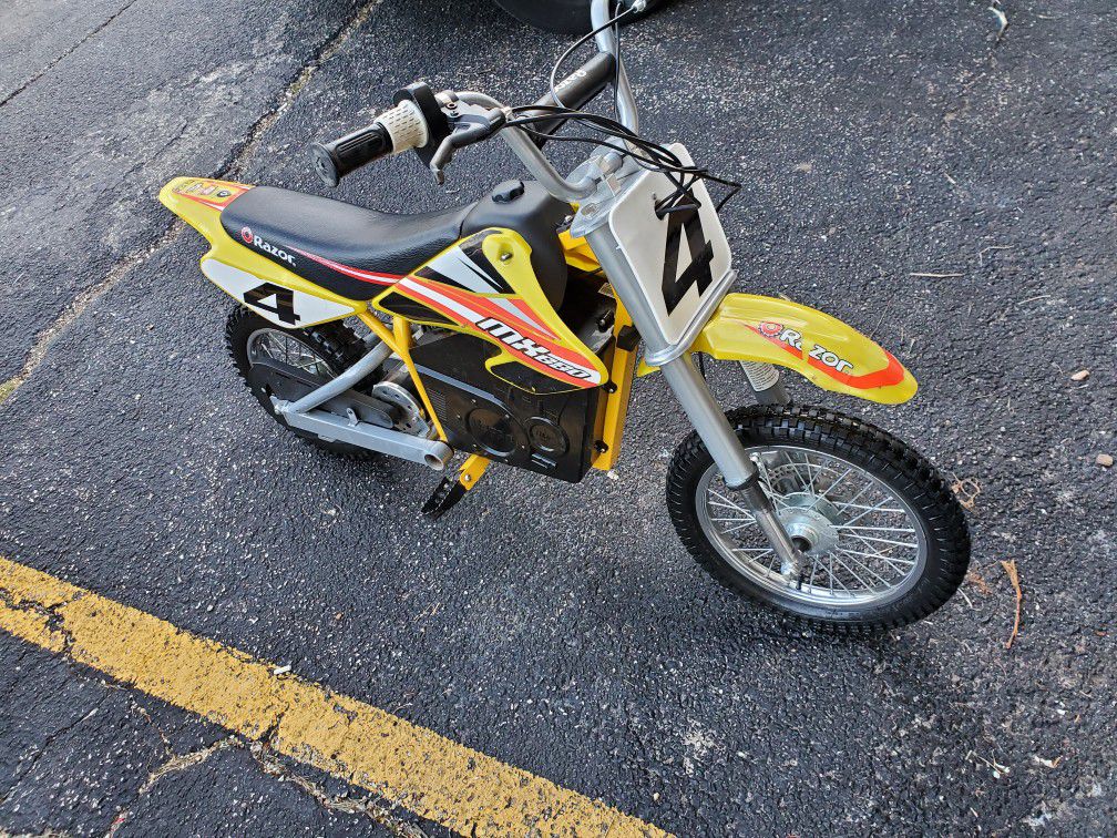 Razor mx650 electric dirt bike