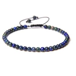 B90 - Natural Lapis Lazuli Stones Bracelet!