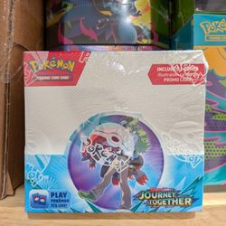 Pokemon TCG Journey Together Enhanced Booster Box - SV09: Journey Together (JTG) Scarlet And Violet Destined Ascended Mega Evo
