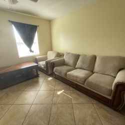 Wood Living room set