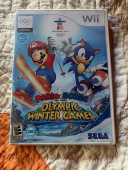 Wii Mario & Sonic at the Olympic Winter Games - Complete in Box