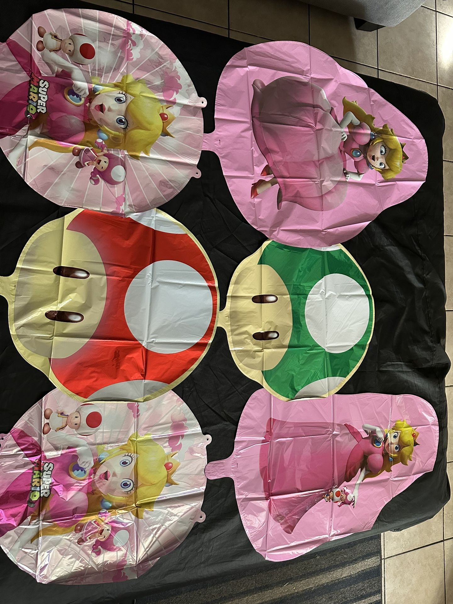 Mario Brothers/Princess Peach Birthday Balloon Bundle
