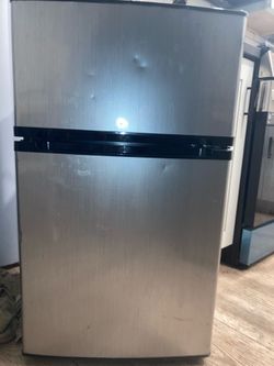 Insignia Stainless Steel Mini Fridge