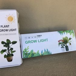 LED Grow Lights Sets - Desk Type and Larger Area Lights with Stand